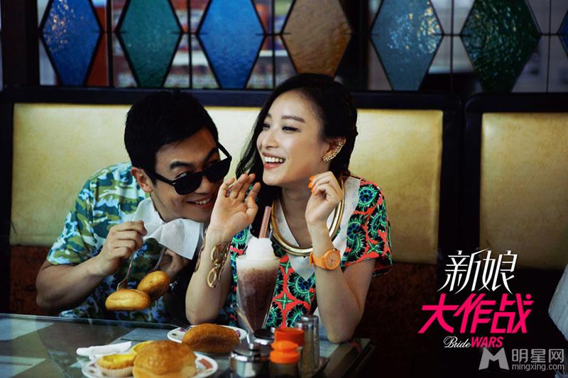 《新娘大作战》曝人物海报倪妮angelababy婚纱来袭_图-7