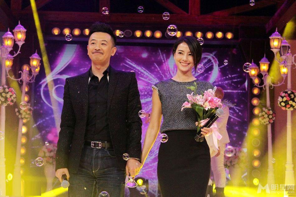 《咱们结婚吧》高圆圆黄海波做客天天向上_图-5