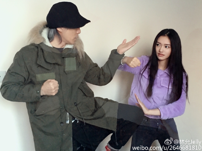 《美人鱼》幕后花絮周星驰与林允过招_图-1