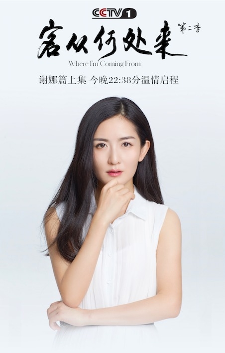 谢娜《客从何处来》剧照尽显知性温婉_图-1