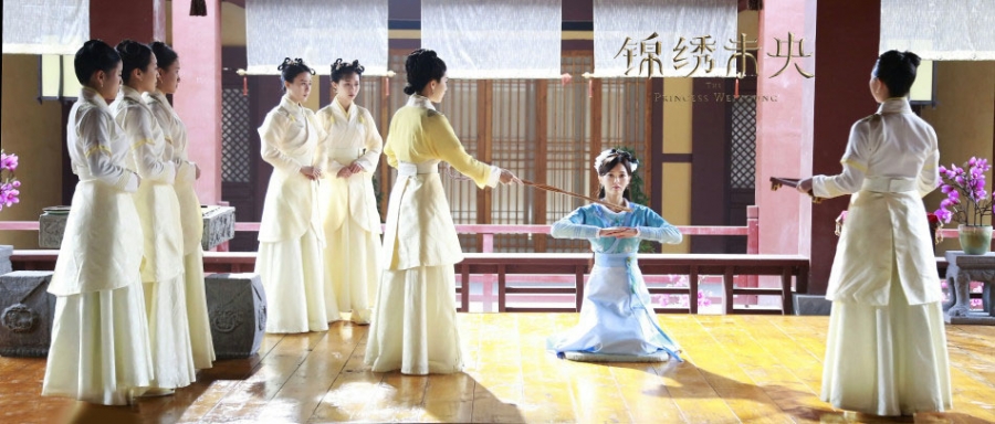 《锦绣未央》曝新剧照人物唯美帅气_图-3