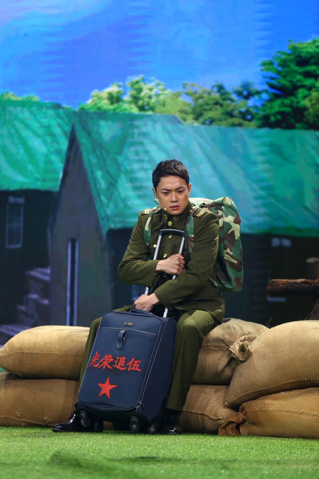 曹骏现身《我就是演员》饰演许三多_图-4