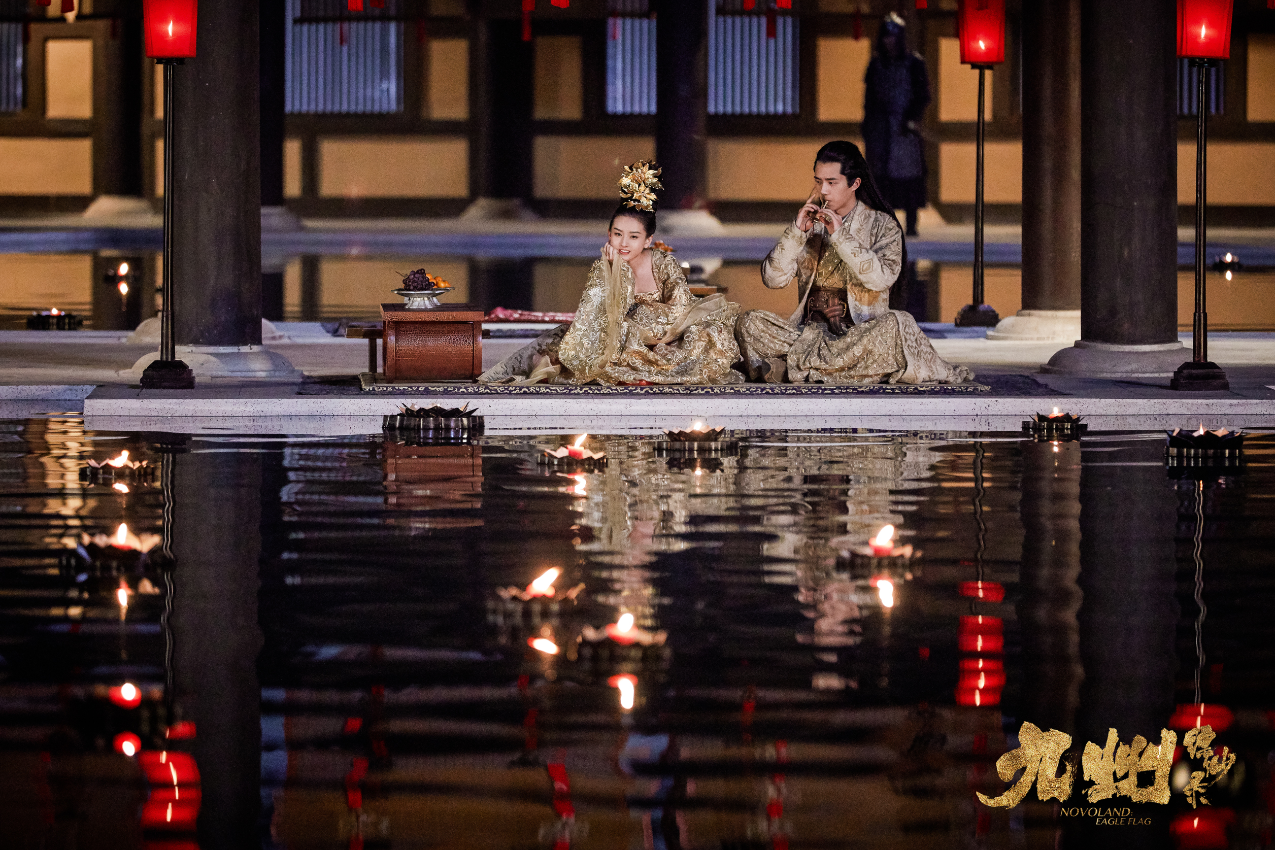 《九州缥缈录》最新剧照刘昊然宋祖儿华丽大婚_图-2