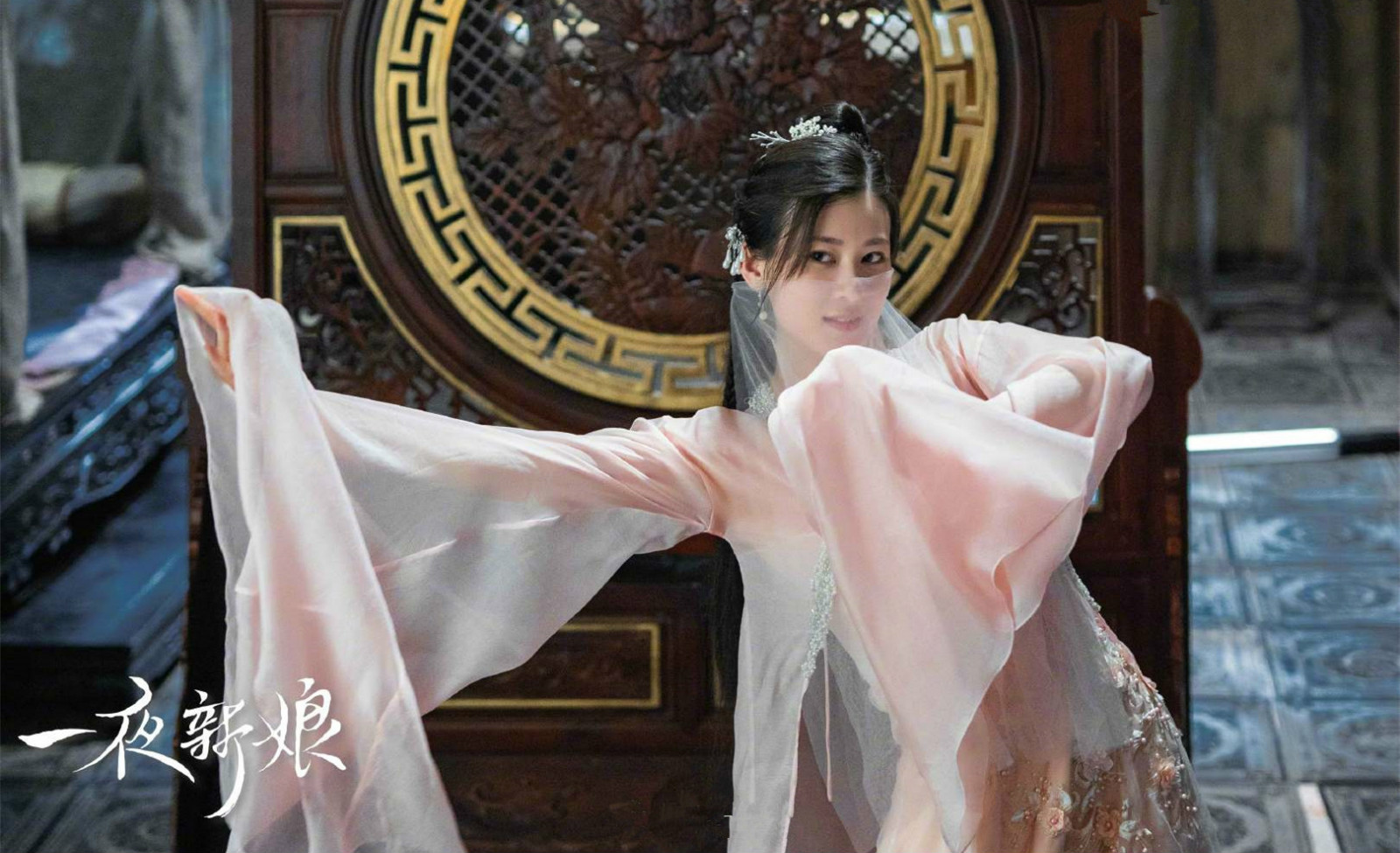《一夜新娘》高清剧照赵昭仪饰侠女花溶_图-2