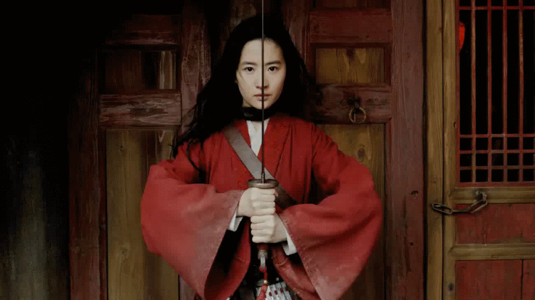 《花木兰》动图曝光刘亦菲又美又飒_图-2