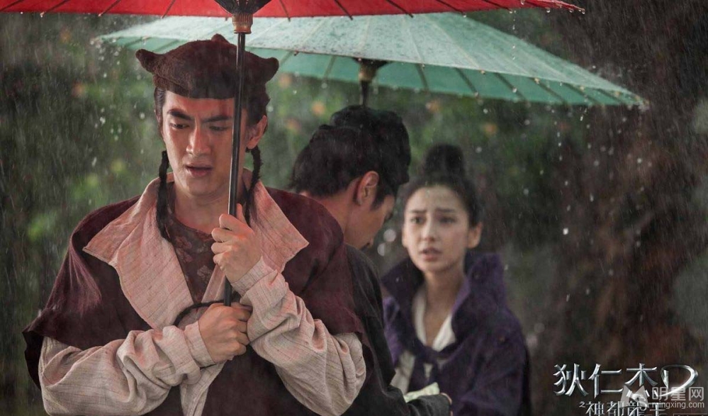 狄仁杰之神都龙王曝新照Angelababy性感露香肩_图-9