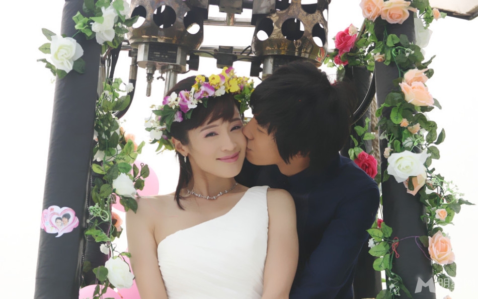 俞灏明石小群8090曝婚纱照姐弟恋唯美来袭_图-11