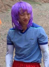 爸爸变身非主流美少女村长搔首弄姿