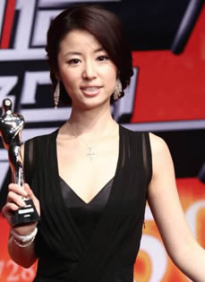 2006年电视剧风云盛典林心如荣获台湾地区最...